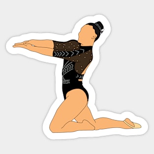 Leanne Wong 2024 Gymnastics Championships Final Sticker